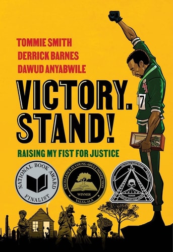 Victory Stand! Raising My Fist for Justice