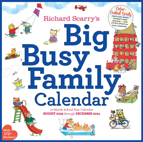 Richard Scarry 2024 Calendar