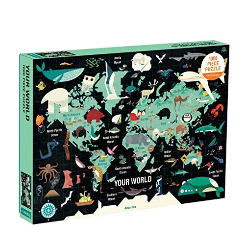 Map of the World 1000 pc Puzzle