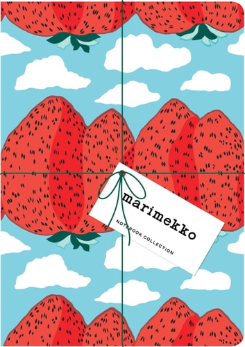 Marimekko Strawberry Notebooks