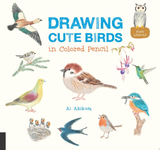 Drawing Cute Birds in Colored Pencil