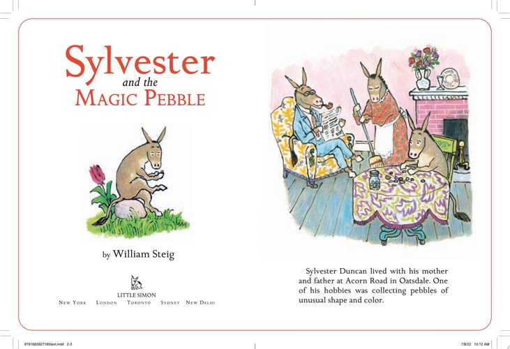 Sylvester and the Magic Pebble BD