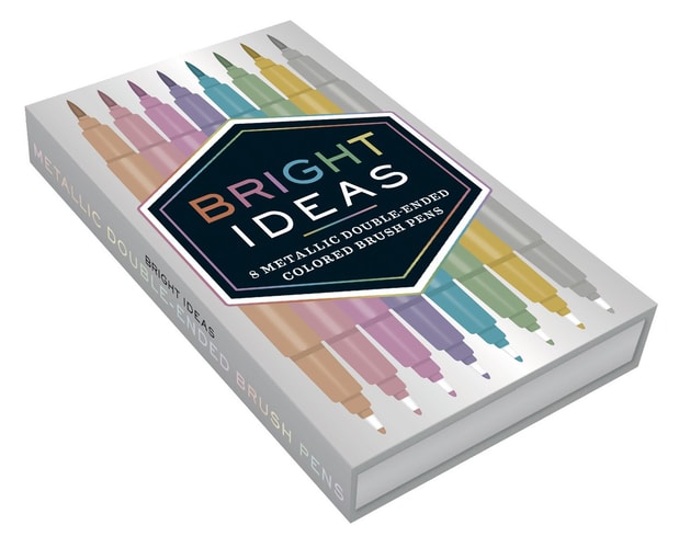 Bright Ideas Metallic Double-Ended Markers