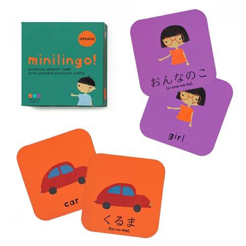Minilingo! Bilingual Memory Game Japanese/English