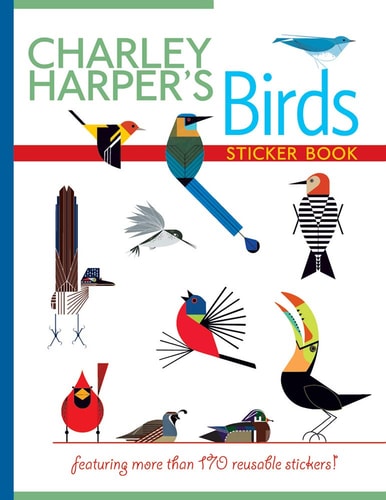 Charley Harper Birds Sticker Book