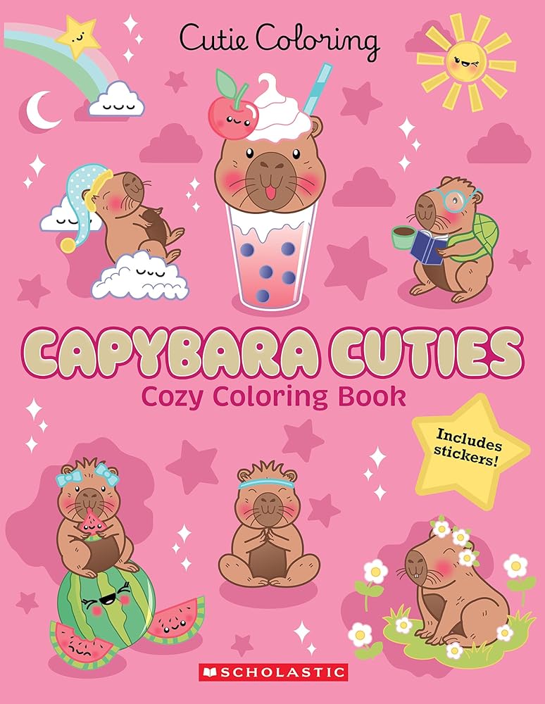 Capybara Cuties (Color & Chill) cover image