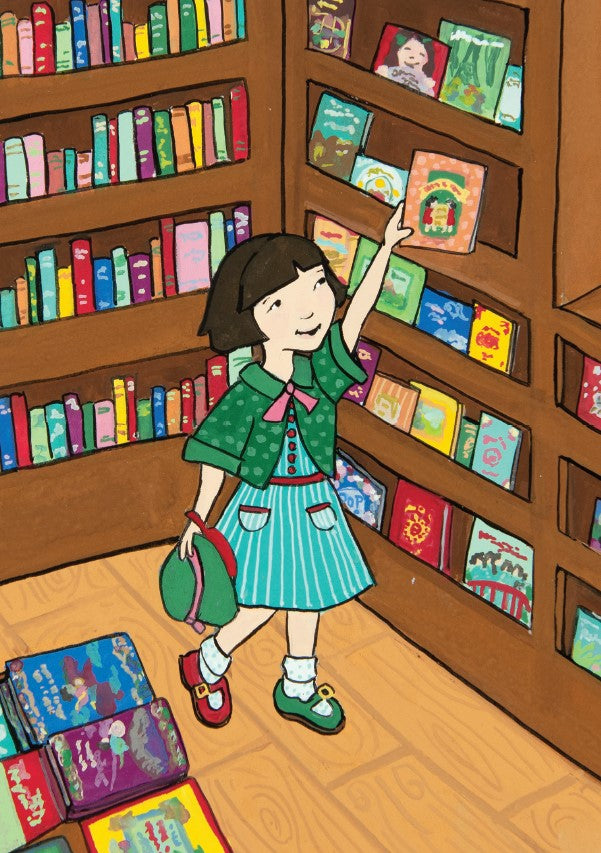 Grace Lin Notecard - Bookstore