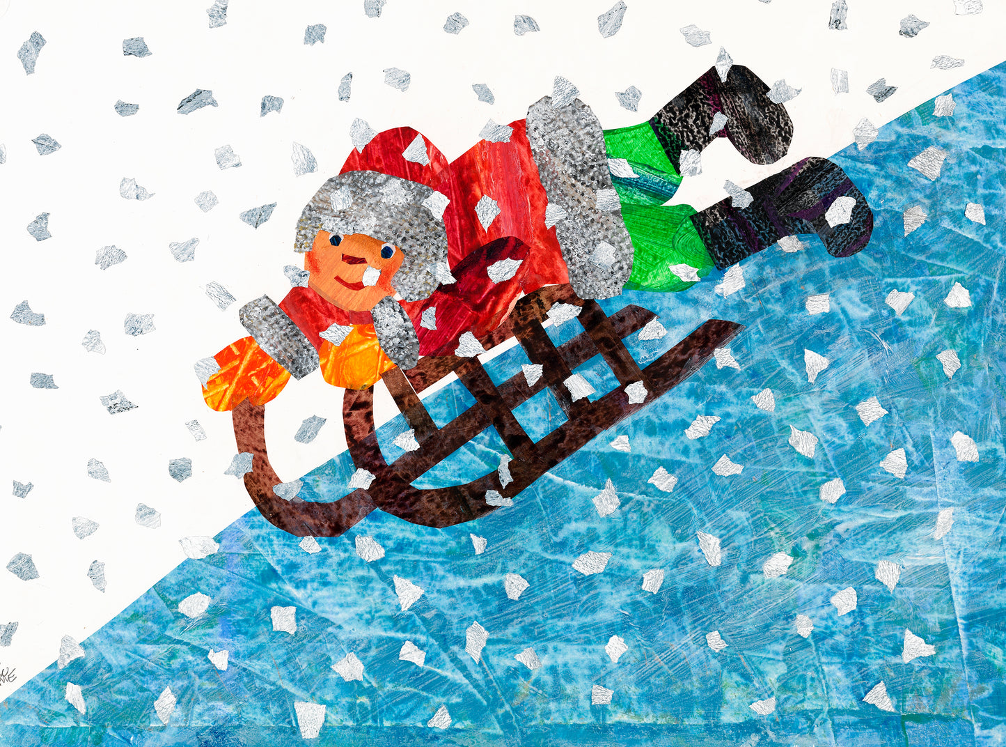 Sledding Limited Edition Print