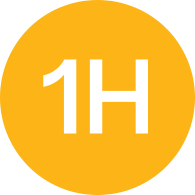 1H
