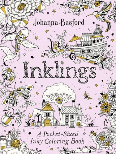 Inklings: A Pocket-Sized Inky Coloring Book