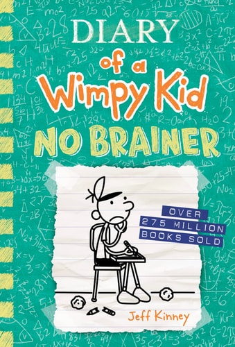 Diary Wimpy Kid #18 No Brainer