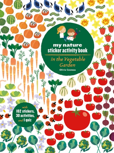 In the Vegetable Garden Sticker Activity