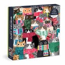 Wintry Cats 500 pc Puzzle