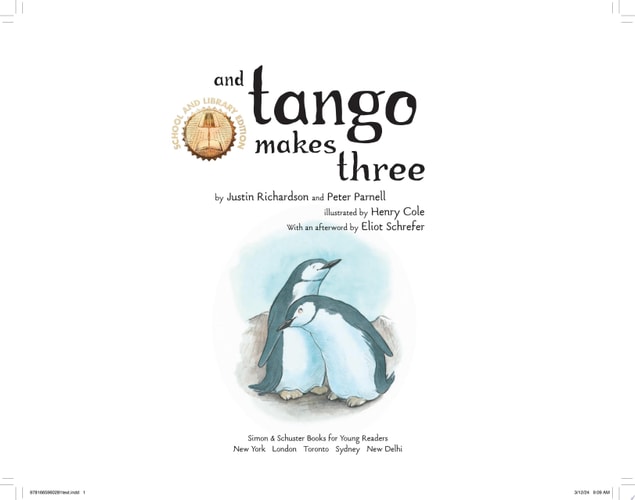 And Tango Makes Three PB