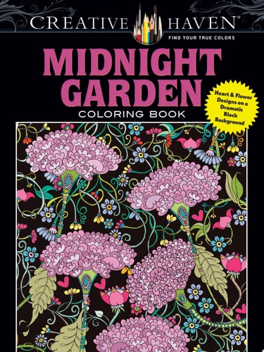 Midnight Garden Coloring Book