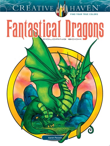 Fantastical Dragons Coloring Book