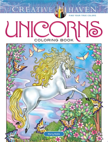 Unicorns Coloring Book (Creative Haven)