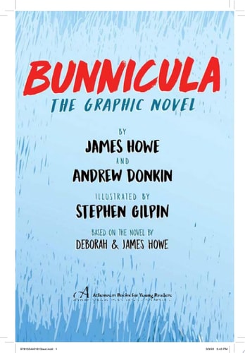 Bunnicula Graphic Novel