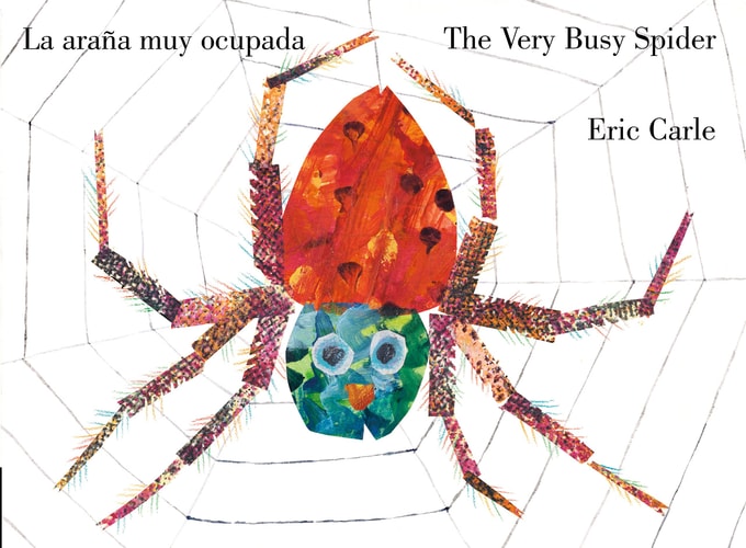 Very Busy Spider Bilingual English/Spanish BD