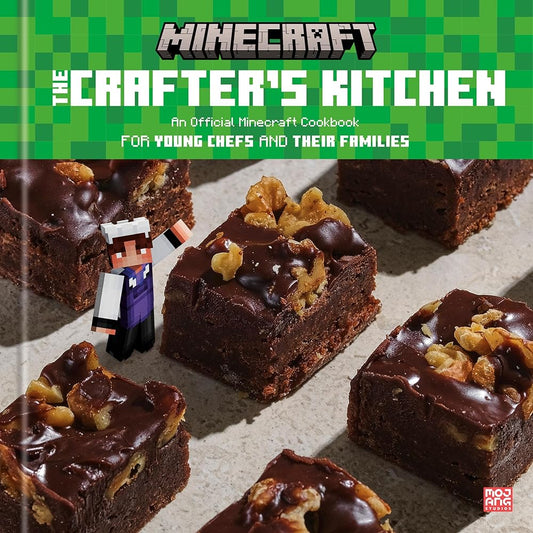 The Crafter's Kitchen: An Official Minecraft Cookbook for Young Chefs and Their Families cover image