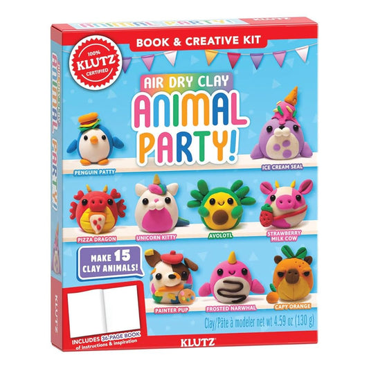 Air-Dry Clay Animal Party! cover image