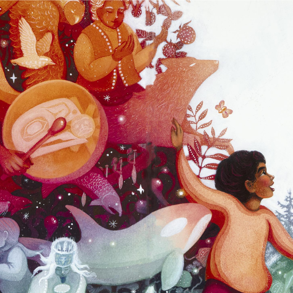 Michaela Goade, Illustration for Remember, by Joy Harjo (Random House). © 2023 Michaela Goade.