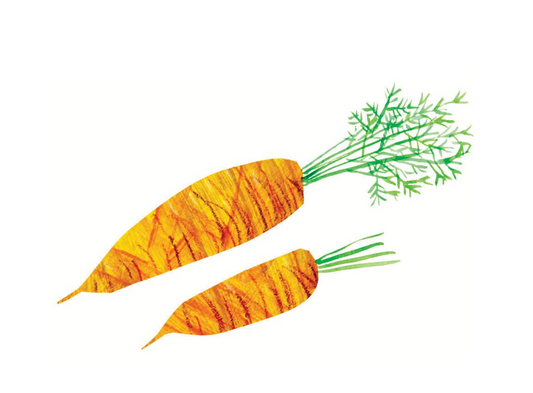 Eric Carle Mini Art Print - Carrot