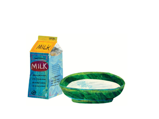 Eric Carle Mini Art Print - Milk