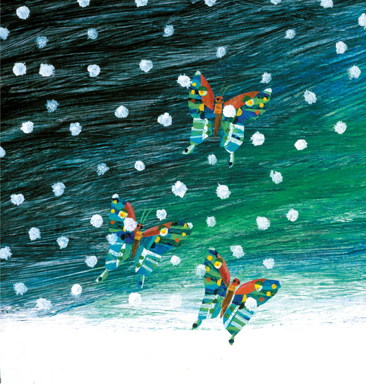 Butterflies in Snow Autographed Limited Edition Print
