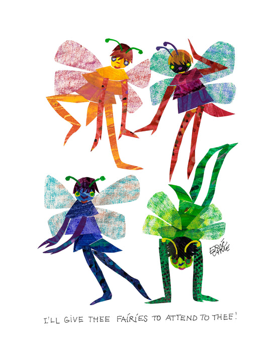 Fairies Autographed Limited Edition Print